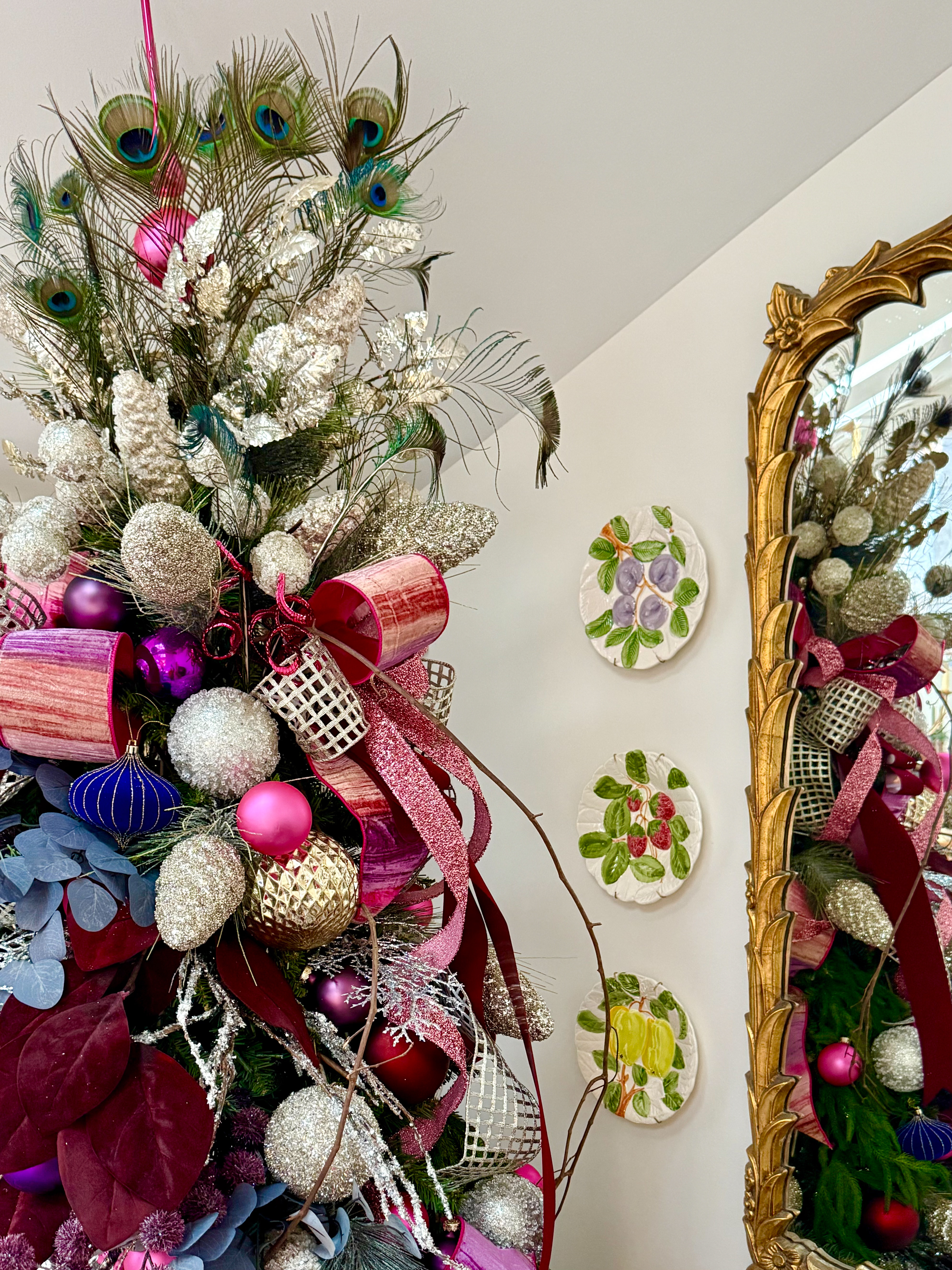 grapevine in christmas tree