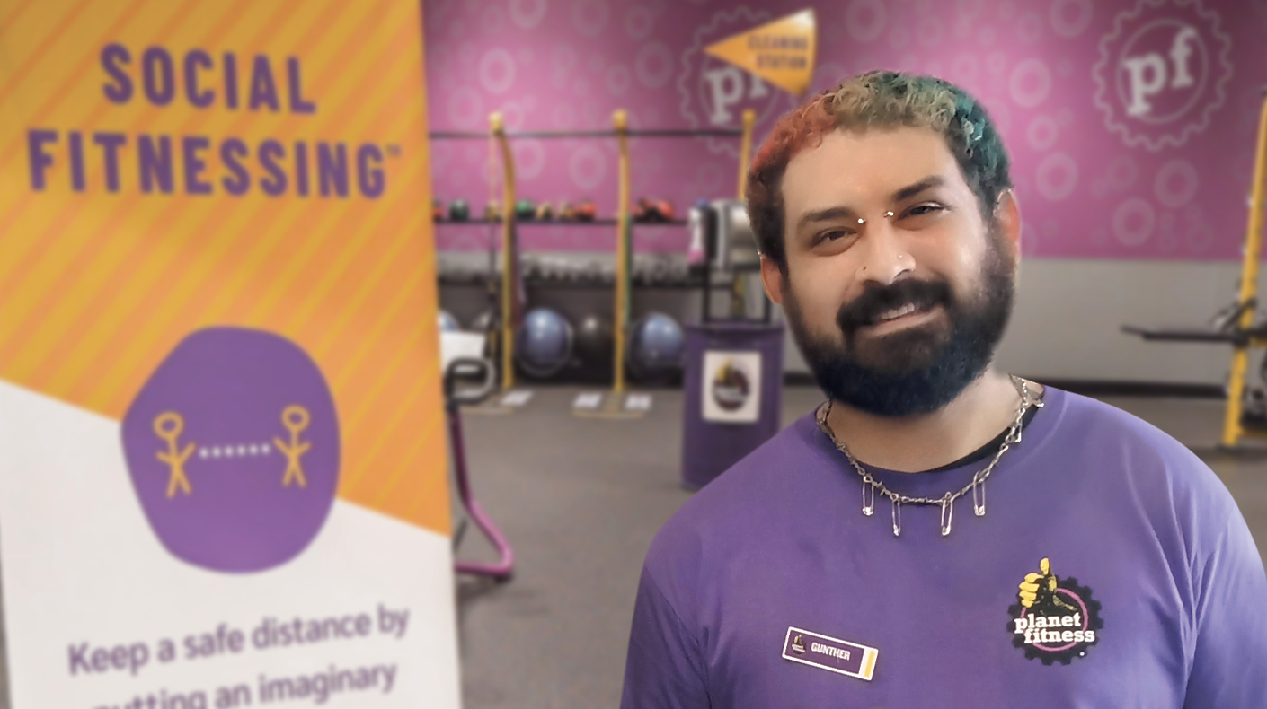 supported employment recipient at work