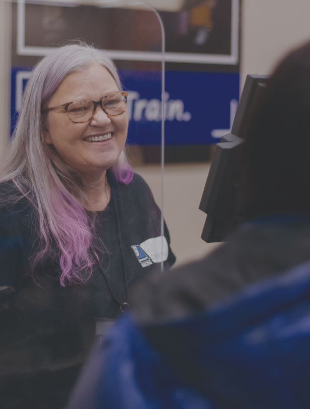 Goodwill Employee at Burbank Opening