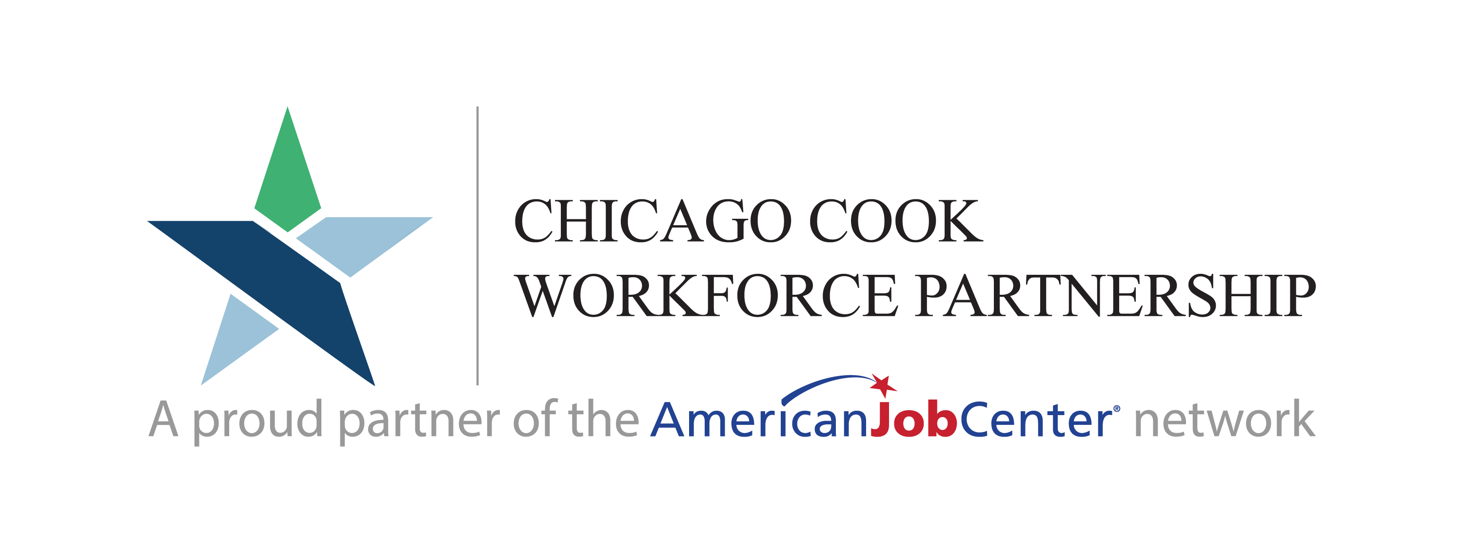 Chicago Cook Workforce Partnership. A proud partner of the American Job Center Network