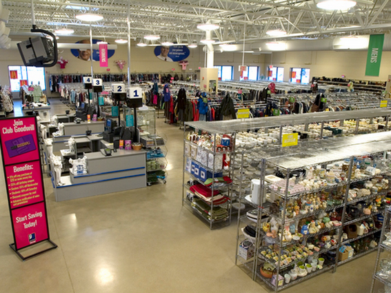 Bartlett Store and Donation Center Interior